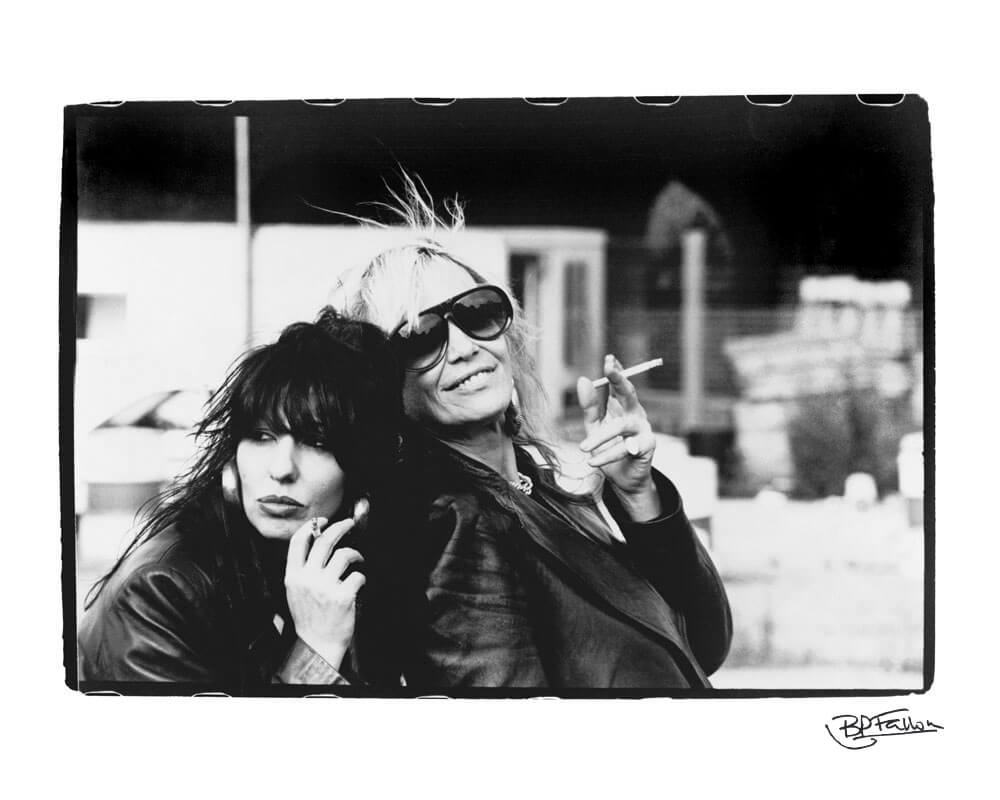 Patti Palladin and Anita Pallenberg - London 1997