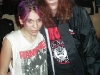 Joey Ramone and fan   