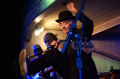 BP Fallon gets his kicks with Ray Wylie Hubbard at the oldest dancehall in Texas